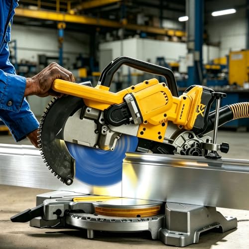 SawWorks 12" Multi-Purpose Circular Saw Blade for Aluminum & Plastic - size: 12 Inch 80T