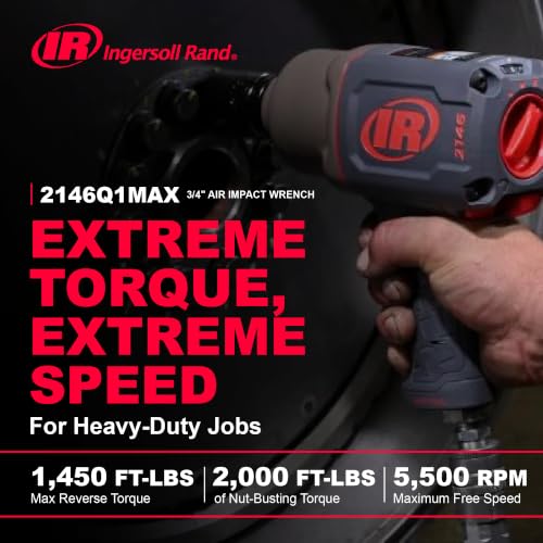 Ingersoll Rand 2146Q1MAX 3/4" Drive Air Impact Wrench - style: 2146QIMAX - Newer Model
