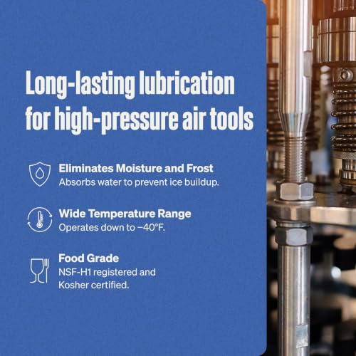 Super Lube 12004 Air Tool Lubricant, 4 oz Bottle, Translucent Clear - size: 4oz Bottle