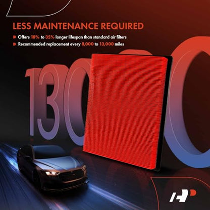 A-Premium High-performance Pre-oiled Engine Air Filter - style: Advanced Air Filter