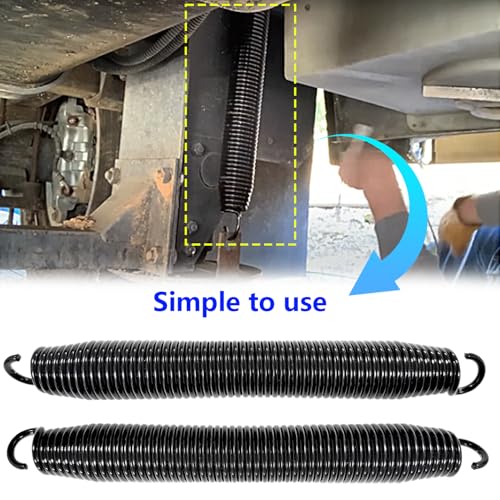 2 Pack R3847 Spring for RV Hydraulic Leveling Jacks Black 13-3/8"