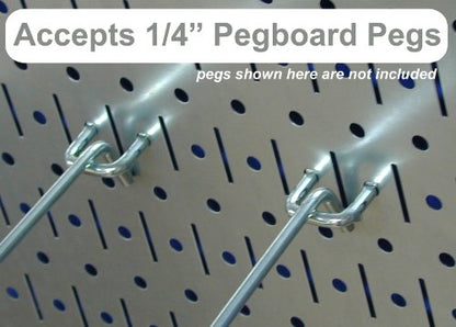 Wall Control 30-P-3232G Gray Metal Pegboard Pack - color: Gray