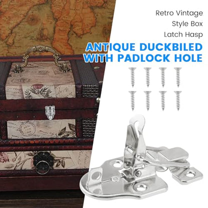 SDTC Tech 2-Pack Retro Silver Style Box Toggle Latch - color: Silver