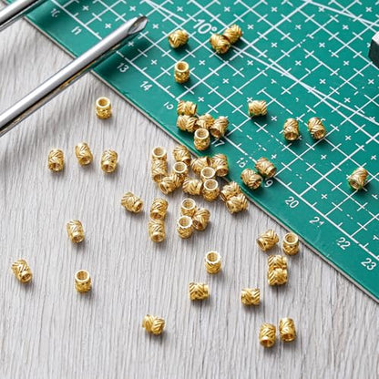 Yaocom 300 Pcs M3 Threaded Inserts M3 x D4.5 x L5 Heat Set Inserts - size: M3 X D4.5 X L5