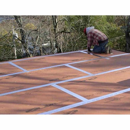 MFM Peel & Seal Self Stick Roll Roofing (1, 3in. Almond) - size: 3in. Almond
