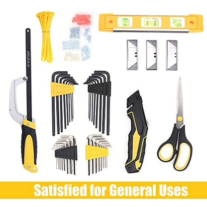 TOPLINE 467-Piece Household Home Tool Kit with Bag, Tool Set for Mechanics