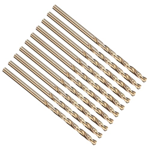 PATIKIL 2.9mm Drill Bit M35 Cobalt 5% High-Speed Steel for Metal 10 Pack - size: 2.9mm