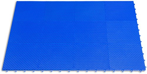 DuraGrid Dtgren Outdoor Modular Interlocking Multi-Use Deck (Single Tile), Green - color: Green, size: Single Tile
