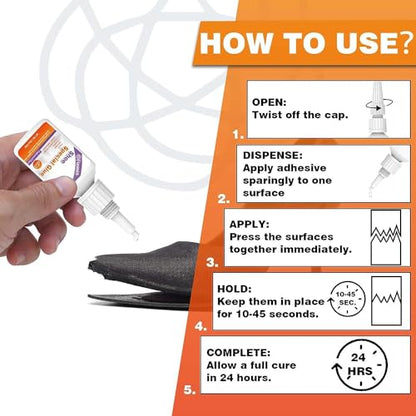 30g Shoe Glue - Professional Grade Super Shoe Fix Adhesive - size: Shoe Glue