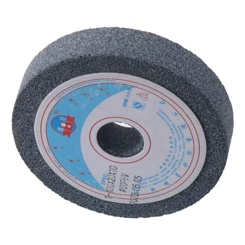 4-Inch Bench Grinding Wheels Aluminum Oxide 60 Grits Surface Grinding Ceramic Tools for Bench Grinder Buffing Machine Polishing