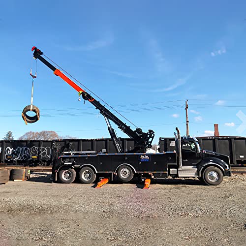 ATERET Powerlift Green Polyester Endless Round Sling - 14 Feet Length, 5,300 lb. Vertical Capacity, 10,600 lbs Basket - Heavy Duty Poly Lifting Sling - color: 02 Green - Vertical Capacity 5,300 lbs, size: 14FT