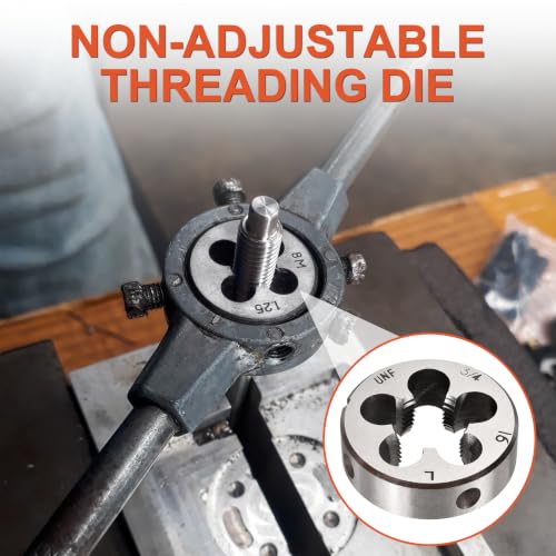 3/4"-16 UNF Round Threading Die Left Hand Alloy Steel - size: 3/4"-16 UNF