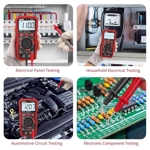 BINTA Digital Multimeter 2000 Counts Voltmeter with AC/DC Voltage Current - style: 2000 Counts
