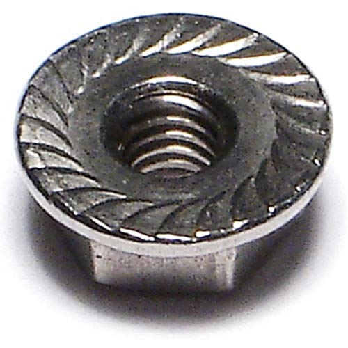 Hard-to-Find Fastener 014973352189 Serrated Lock Nuts, 8-32, Piece-15 - size: 8-32"