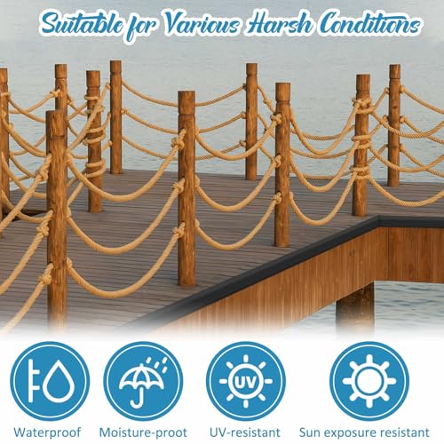 Briwooody Dock Bumpers, Boat Dock Bumpers for Edgin