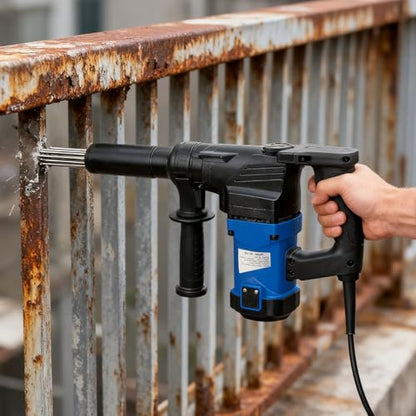 Electric Needle Scaler 110V, 1100W High-Power Pistol Grip Needle Scaler