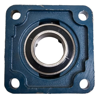 Jeremywell UCF205-16 Pillow Block Bearing (2 Pack), 1 inch Bore, 4-Bolt Flange Mounted, Solid Base, Self-Alignment, Square - size: UCF205-16