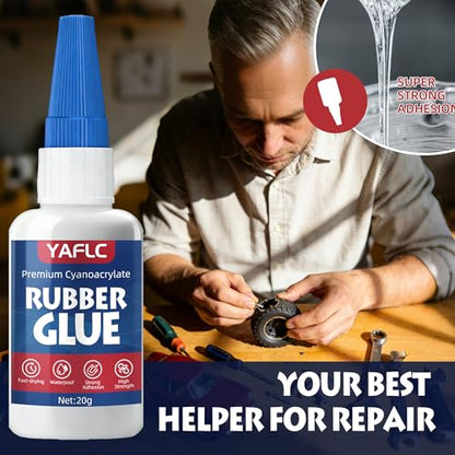 Rubbe Glue, Super Glue for Rubber 40g - style: Rubber Glue