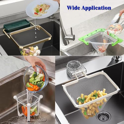 100 Sink Strainer Net Bags mesh Bag for Sink Strainer Basket Holder