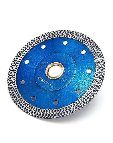 OSTEK 4.5 Inch Super Thin Diamond Tile Blade Porcelain Cutting Blade for Cutting Granite Marble Ceramics Porcelain Tiles(4.5") - size: 4.5"