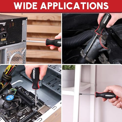 ARROW 7-Piece Magnetic Screwdriver and Magnetizer/Demagnetizer Set