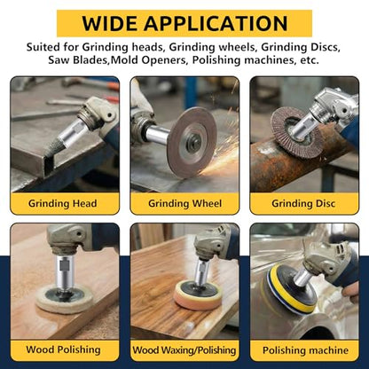 2 Pack 5/8"-11 Angle Grinder Extension Shaft for Grinding & Polishing