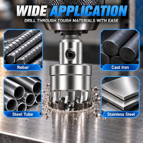 TCT Hole Saw 30mm Hex Shank Metal Hole Cutter - size: 30mm