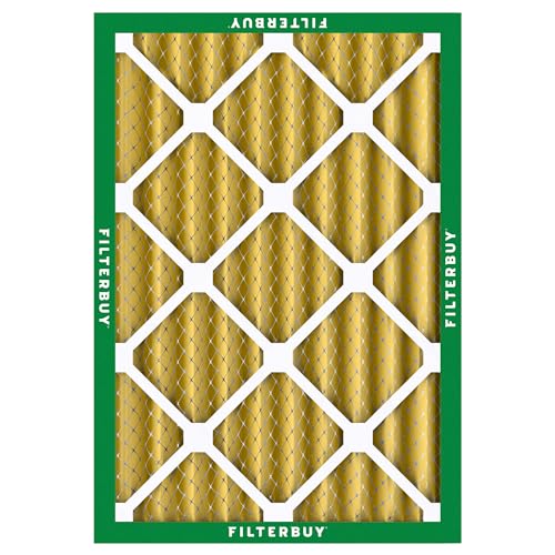 Filterbuy 10x14x4 Air Filter MERV 11 Pet & Allergy Defense (2-Pack) - size: 10x14x4