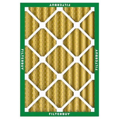 Filterbuy 10x14x4 Air Filter MERV 11 Pet & Allergy Defense (2-Pack) - size: 10x14x4