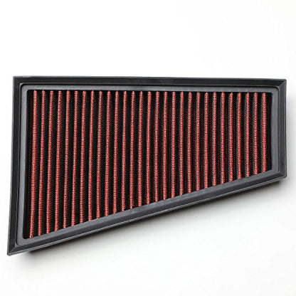DNA Motoring AFPN-120-RD Washable Drop In Panel Air Filter [Compatible with 13-17 A180 A200 CLA200 A250 B250 CLA250 / 12-15 B180 / 15-17 CLA180 / 16-17 GLA180 / 14-17 GLA200 GLA250 / 17 QX30] - style: 13-17 Mercedes CLA200 GLA250 B180 A200