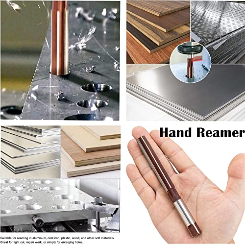 Utoolmart Hand Reamer 3mm Alloy Tool Steel H8 6 Straight Flutes Hand Milling Cutter Tool 1pcs - size: 3mm