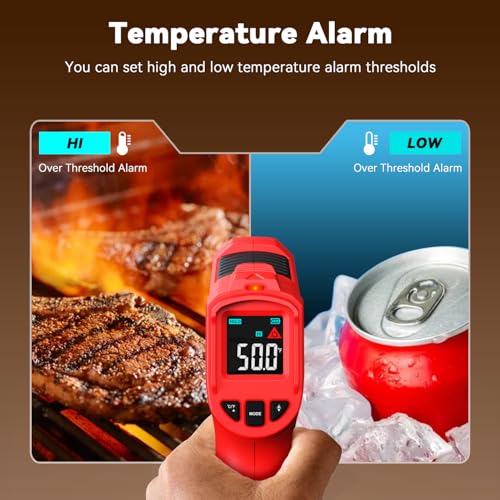 Wintact Infrared Thermometer, Surface Temperature Gun -58℉ to 1112℉