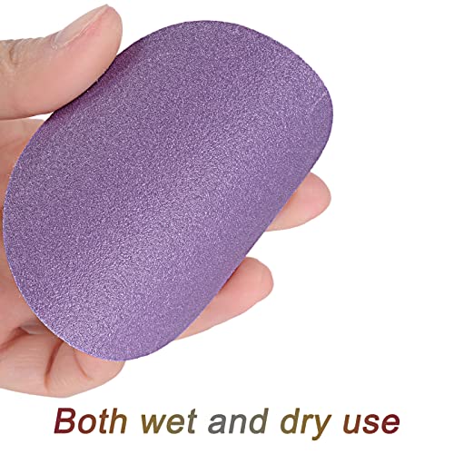 uxcell 30Pcs 3-Inch Purple Sanding Discs 150 Grits Hook and Loop Professional Aluminum Oxide Sand Paper Wet Dry Polish for Wood Metal Paint Finishing - style: 150 Grit
