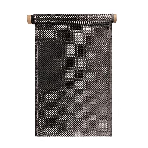 Carbon Fiber Fabric Roll 6.5ft x 12” Carbon Fiber Sheet Pure Fabric Roll - size: 6.5 Feet