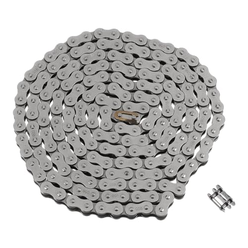 uxcell 05B Metric Standard Roller Chain, 5 Feet Carbon Steel Chains 8mm