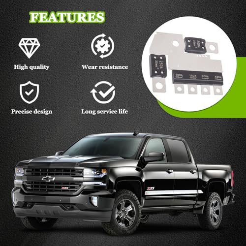 23270100 Front Compartment Main Fuse Block Plate Battery Distribution Main Fuse Block Plate fit for Chevy Colorado/GMC Canyon 2015-2021 - style: 23270100
