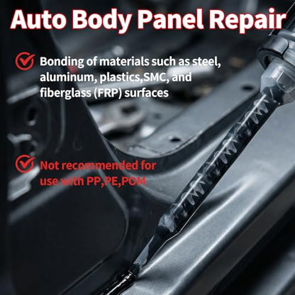 Panel Bonding Adhesive for Auto Body Panel Repair,200 mL Cartridge