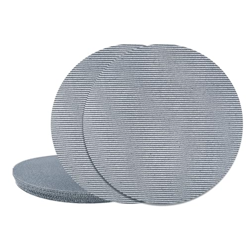 25 Pcs 9-Inch Mesh Sanding Discs, 180 Grit, Dust-Free Hook and Loop Drywall Sander Sandpaper, Round Drywall Sandpaper Discs Pads for Random Orbital Sander - style: 180 Grit