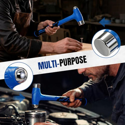 32 oz Ball Peen Hammer Large Mechanics Ball Pein Hammer,2LB - size: 32 oz