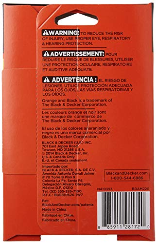 BLACK+DECKER Sandpaper Assortment for Mouse Sander, 220-Grit, 5-Pack (BDAM220)