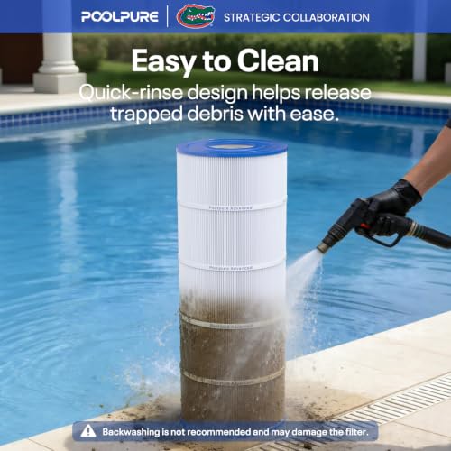 POOLPURE C1200 Pool Filter Replace Hayward CX1200RE, HAY823C, Pleatco PA120
