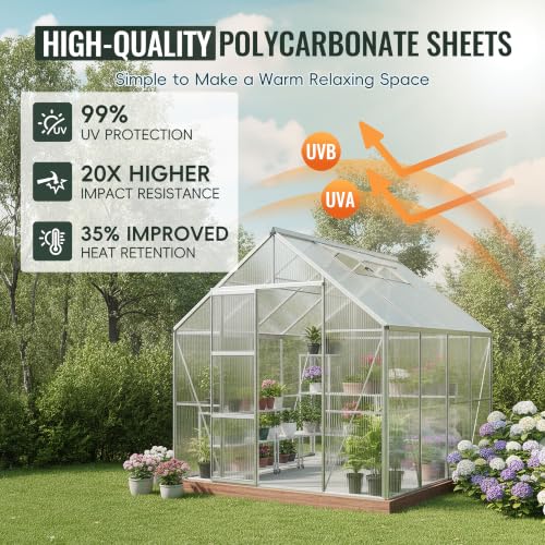 Daltack 14 Pack 6'FT x 2'FT x 0.24" in Polycarbonate Greenhouse Panels