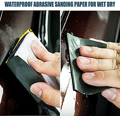 Utoolmart 120 Grits Sanding Sheets Wet Dry Silicon Carbide Sandpaper for Wood Furniture Metal Automotive Polishing 10pcs - color: 10pcs, size: 120 Grit
