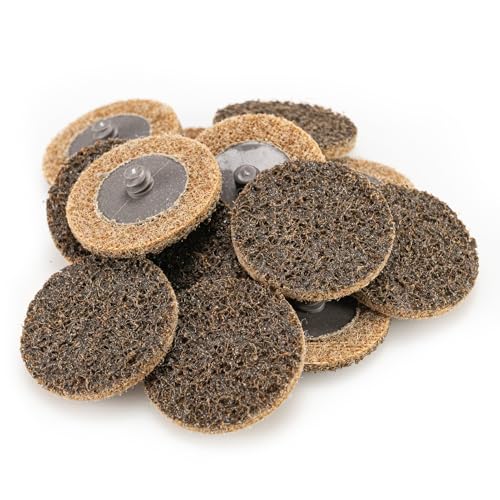 2" SCM Surface Condition Disc, 2 R-Type Super EDG 50MM, Coarse Grade, Premium Non-Woven, 20Pcs - style: SCM Disc Coarse