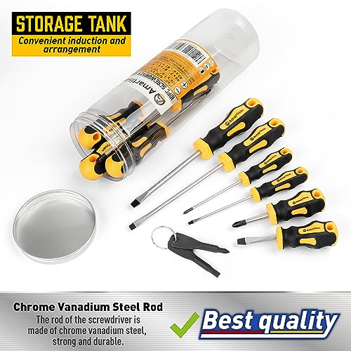 Amartisan 10-Piece Magnetic Screwdrivers Set