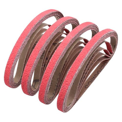 Taokyid 1/2 X 18 Inch Sanding Belts, 40 Grit, 20 Pack - color: 40 Grit (20 pack)