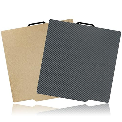 Tinytrees Build Plate for Bambu Lab P1S P2S A1 X1C X1 X1E P1P: Smooth PEI H1H Carbon PET PEO PEY Sheet Bed Plate P1S Build Plate for 3D Printing Hobbyist, 257 X 257mm - style: Smooth PET+Textured PEI