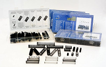Swordfish 32030 114pc Black Oxide Finish Compression Spring Assortment
