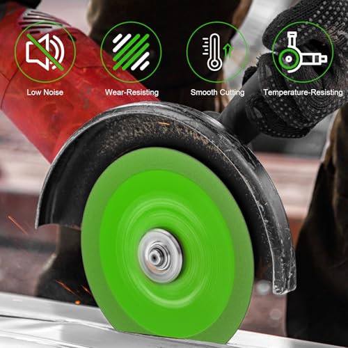 10 Pack Glass Cutting Disc, 4" Diamond Blade for Angle Grinder - size: 10 x 4"
