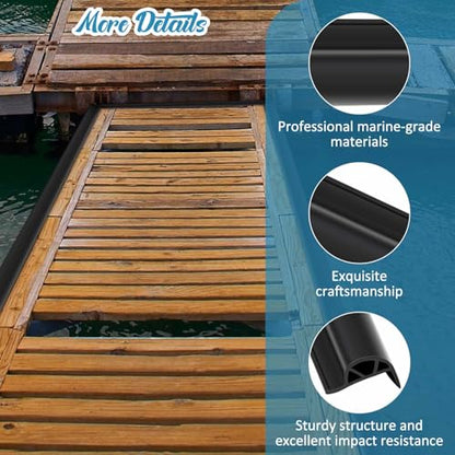 Briwooody Dock Bumpers, Boat Dock Bumpers for Edgin